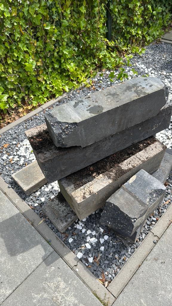 Betonelementen GRATIS AFHALEN, Ophalen, Gebruikt, Grijs