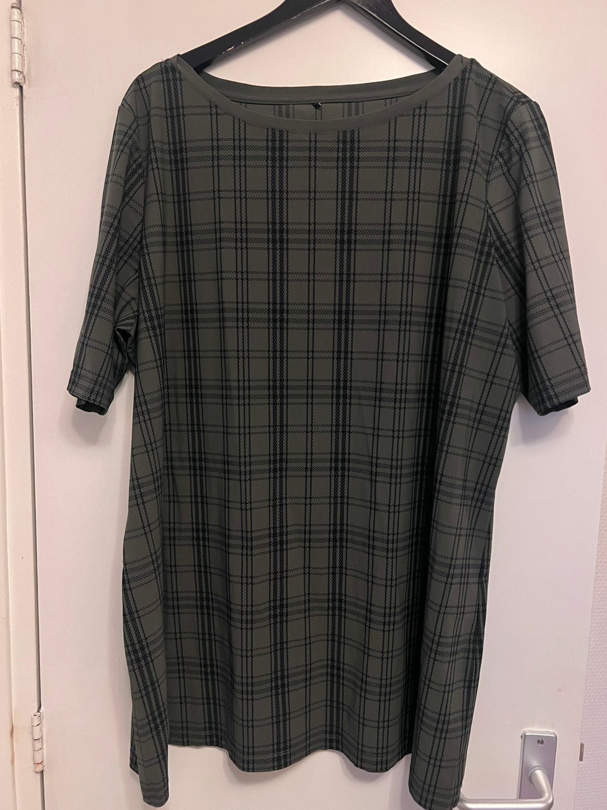 Plus Basics shirt maat 48 Travelstof, Ophalen of Verzenden, Zo goed als nieuw, Blauw, Shirt of Top