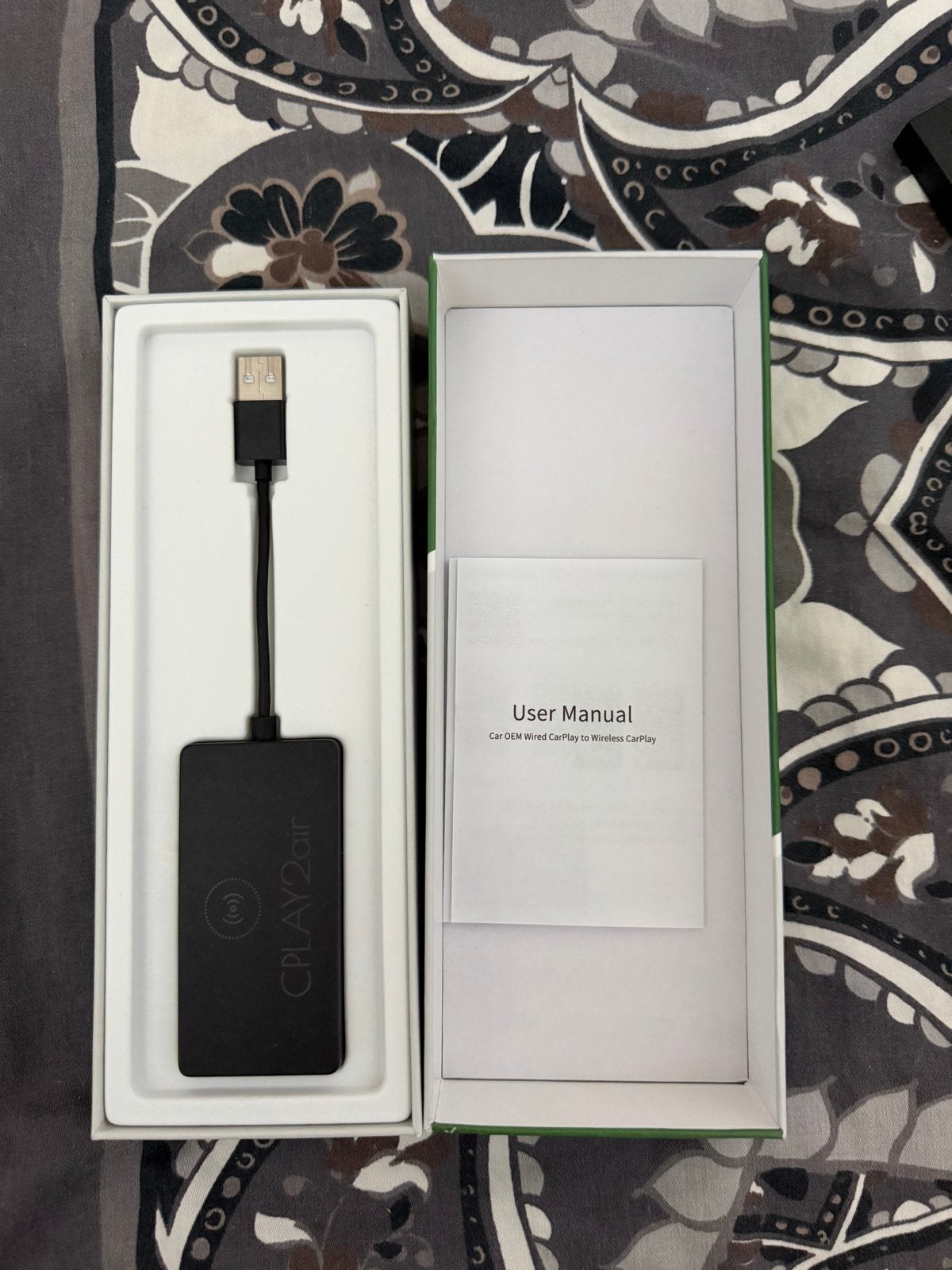 CPLAY2air Draadloze CarPlay Adapter - Defect, Ophalen of Verzenden, Gebruikt