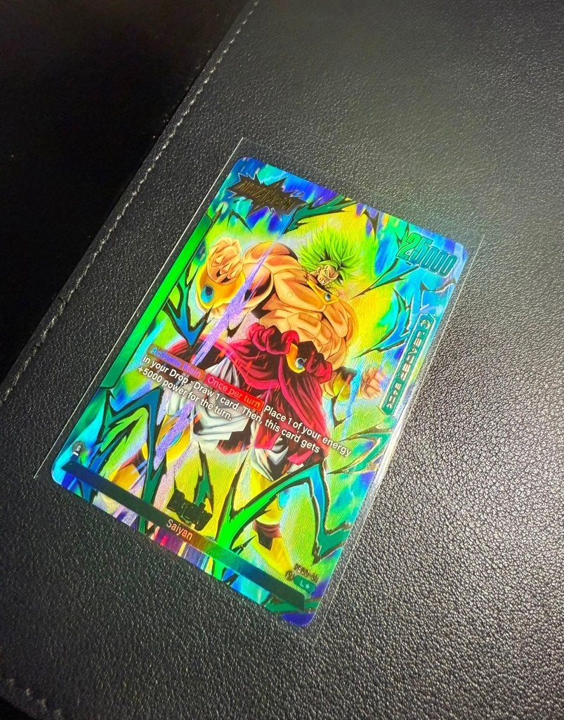 Broly Leader Promotional (GOLD)  Dragonball Fusion World, Ophalen of Verzenden, Nieuw, Losse kaart, Foil