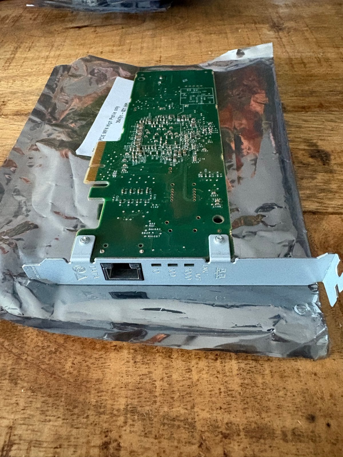 HP NC373T PCIe Multifunction Gigabit Server Adapter, Ophalen of Verzenden, Gebruikt, Intern