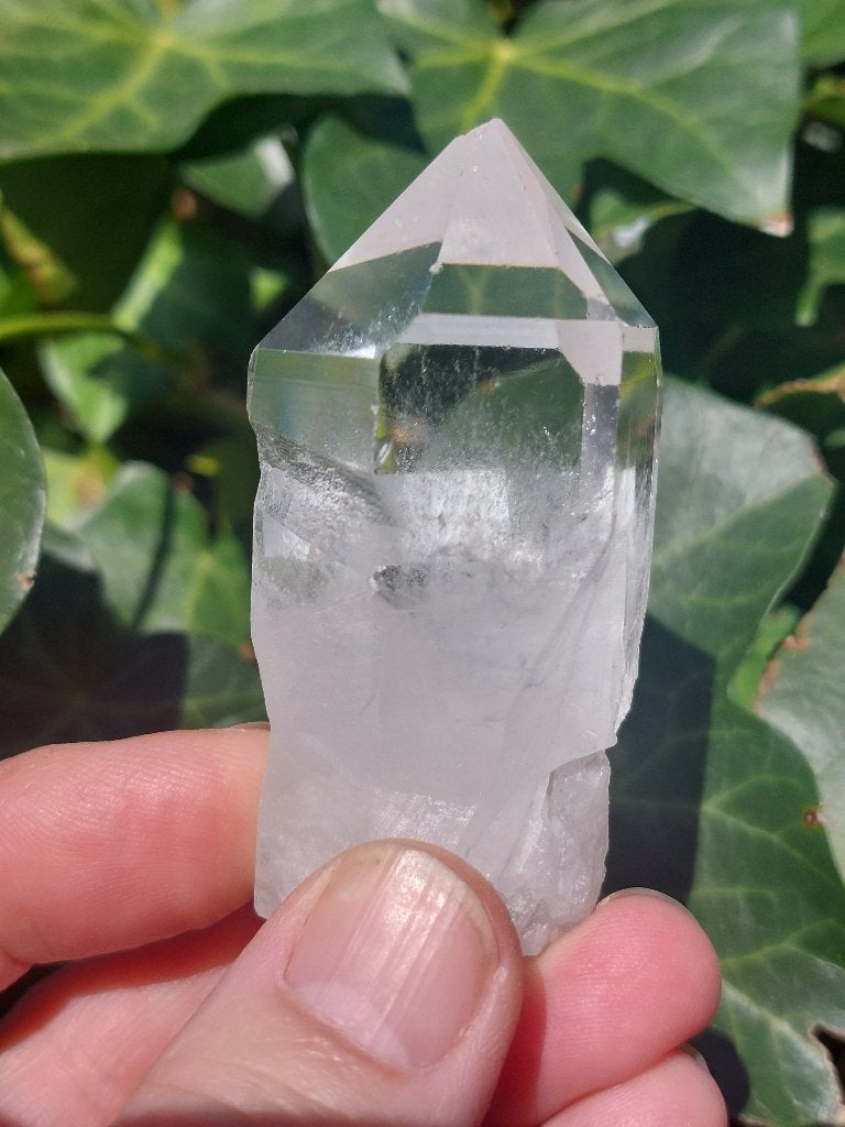 Natuurlijke Bergkristal Punt uit Brazilië - 6x4x3 cm, Verzamelen, Mineralen en Fossielen, Ophalen of Verzenden, Mineraal