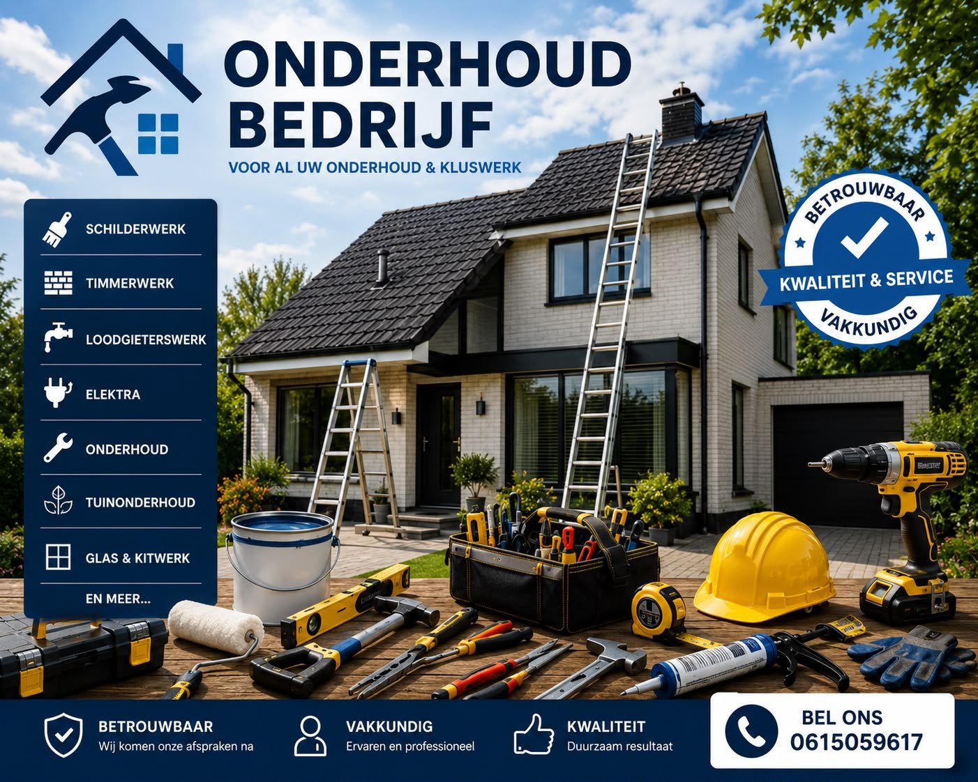 Onderhoudswerk gezocht, Vacatures, Overige uren, HBO, Vakantiewerk, Freelance of Uitzendbasis