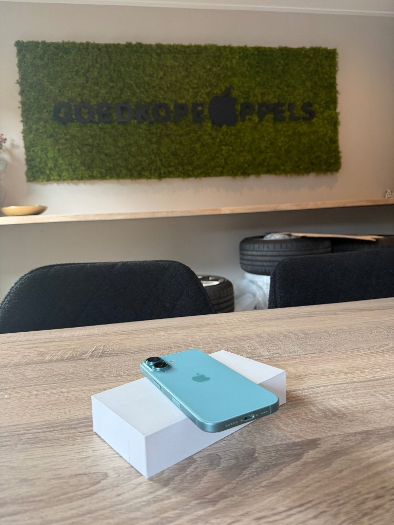 iPhone 16 256GB Groen | 90% accu, Apple, Overige modellen, Cupertino California, Zonder simlock
