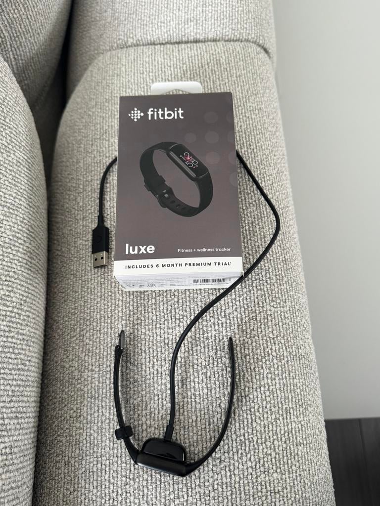 Fitbit Luxe, Ophalen of Verzenden, Zo goed als nieuw, Zwart, Android