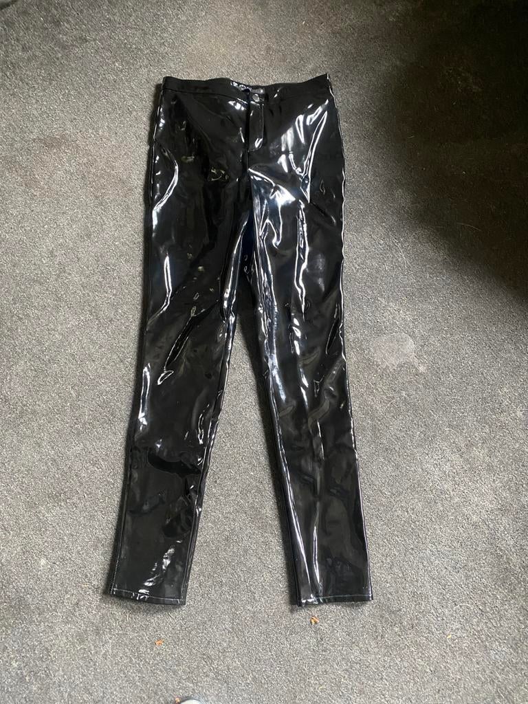 Nieuw van Nikkie lakleren broek mt 36, Kleding | Dames, Legging, Maat 36/38 (S), Zwart, Nieuw