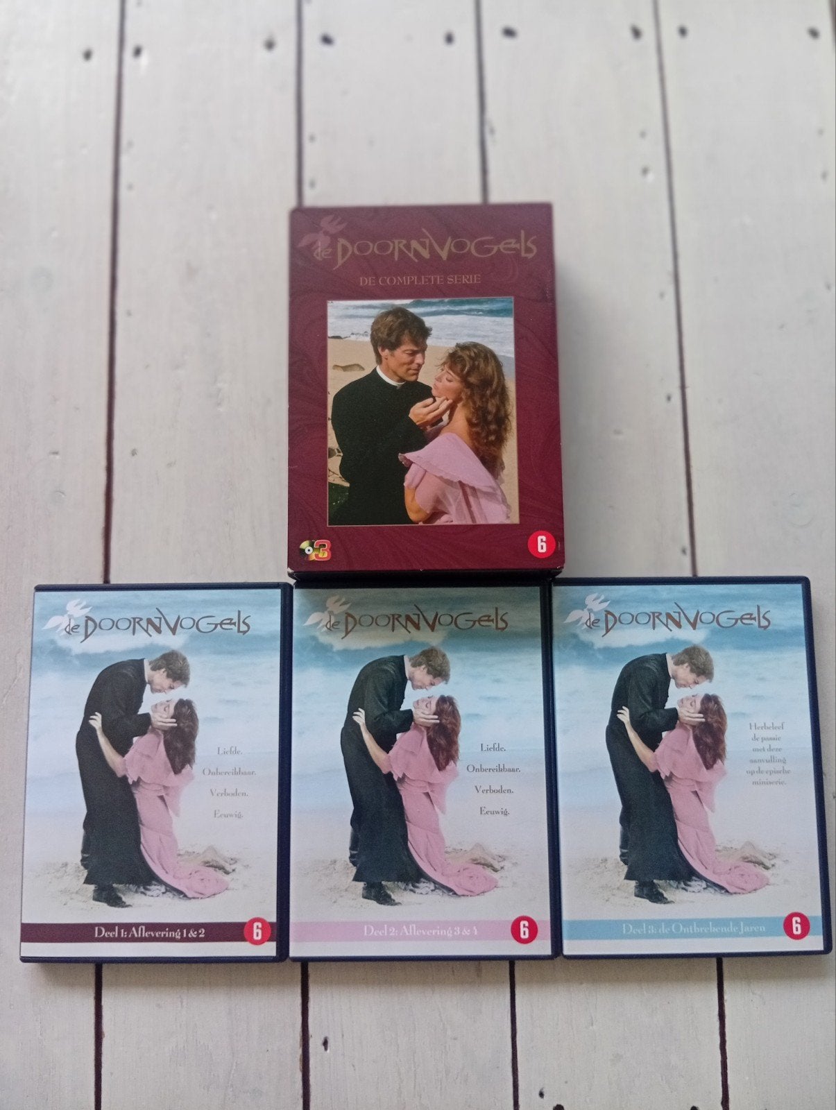 De Doornvogels - De Complete Serie (DVD), Cd's en Dvd's, Drama, Nederlands, Ophalen of Verzenden, Zo goed als nieuw