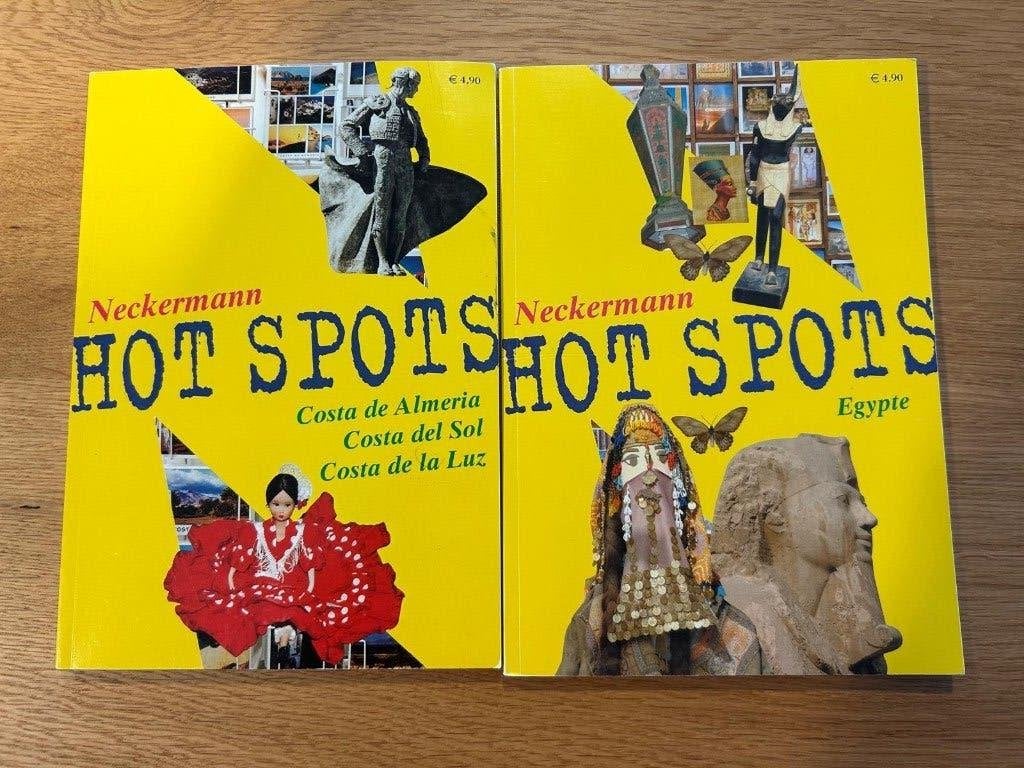 Neckermann reisgidsen 2 stuks hot spots, Europa, Ophalen of Verzenden, Reisgids of -boek, Gelezen