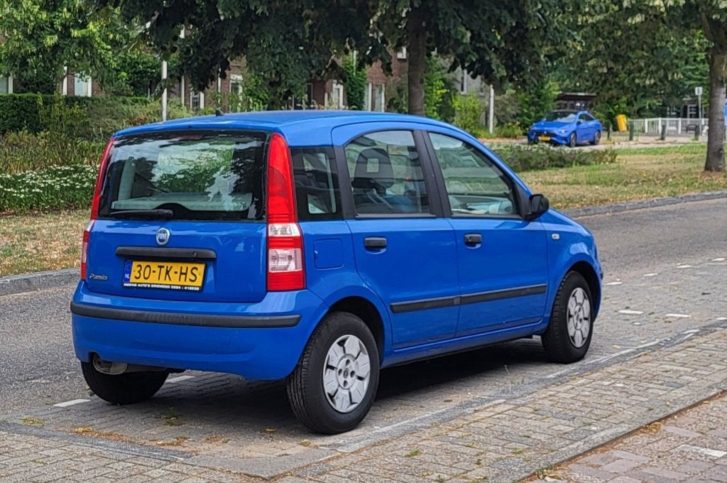 Fiat Panda 1.1 40KW 2006 Blauw, Voorwielaandrijving, Stof, 54 pk, Origineel Nederlands