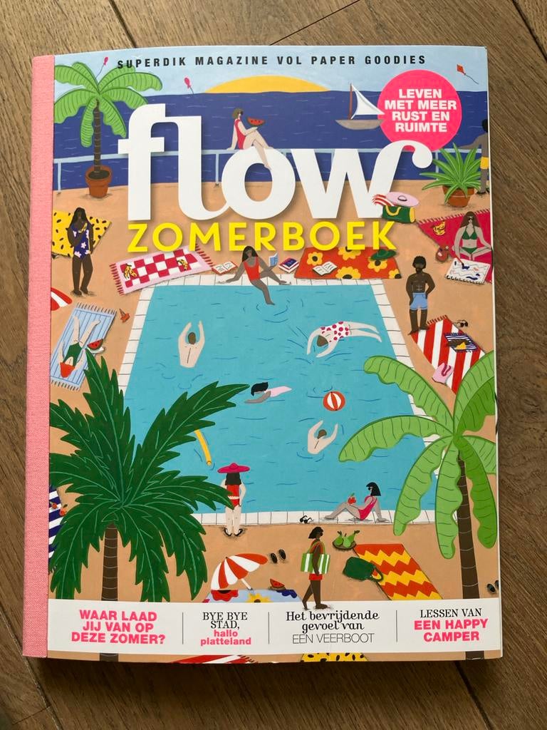 Flow Zomerboek - Superdik Magazine vol Paper Goodies, Ophalen, Nieuw, Overige typen