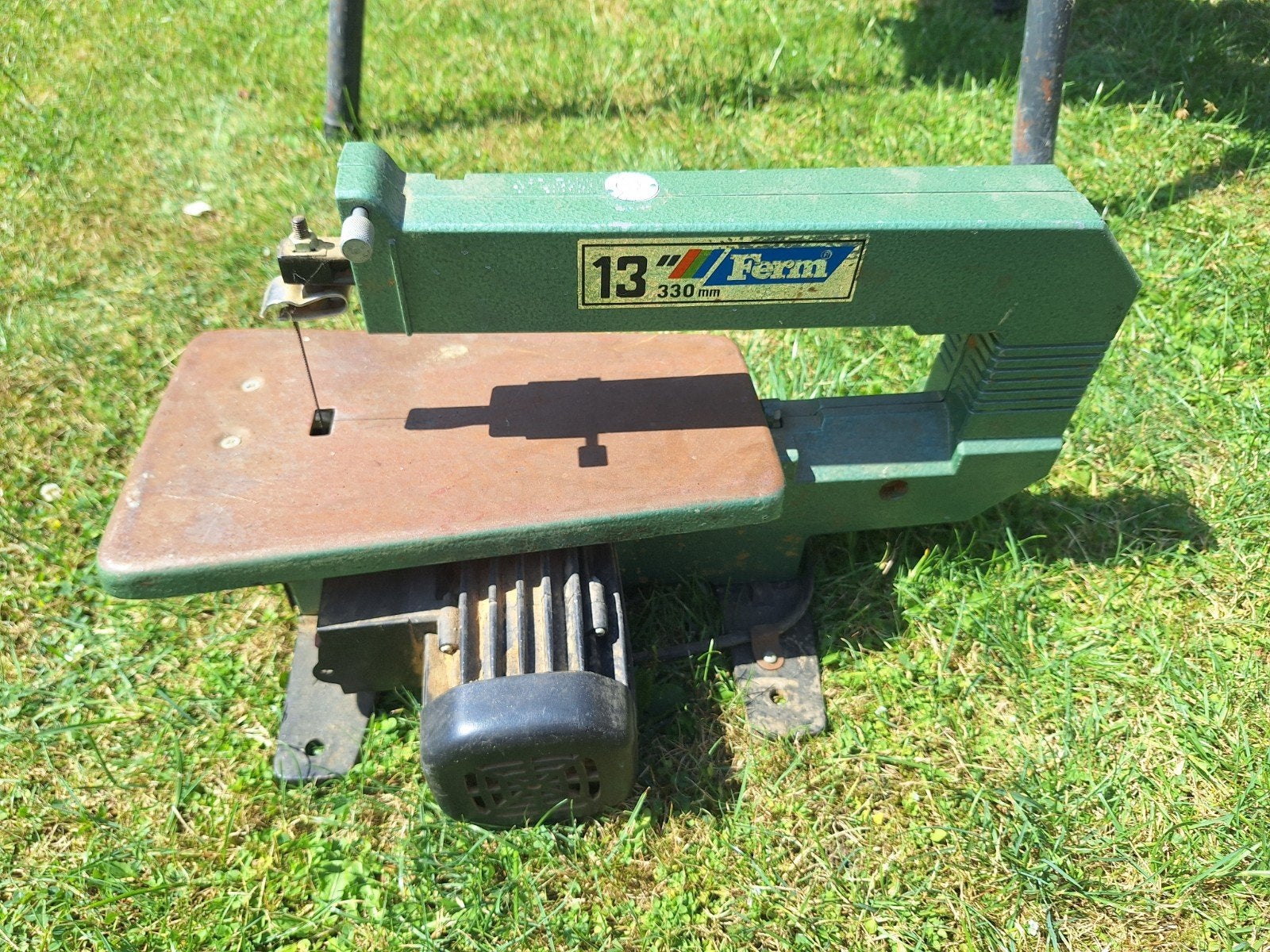 Ferm figuurzaagmachine 13" (330 mm), Ophalen, Gebruikt, Ferm, 30 tot 70 mm