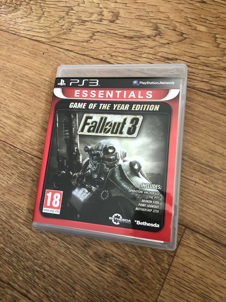 Fallout 3 Game of the Year Edition PS3, Avontuur en Actie, Vanaf 18 jaar, 1 speler, Refurbished
