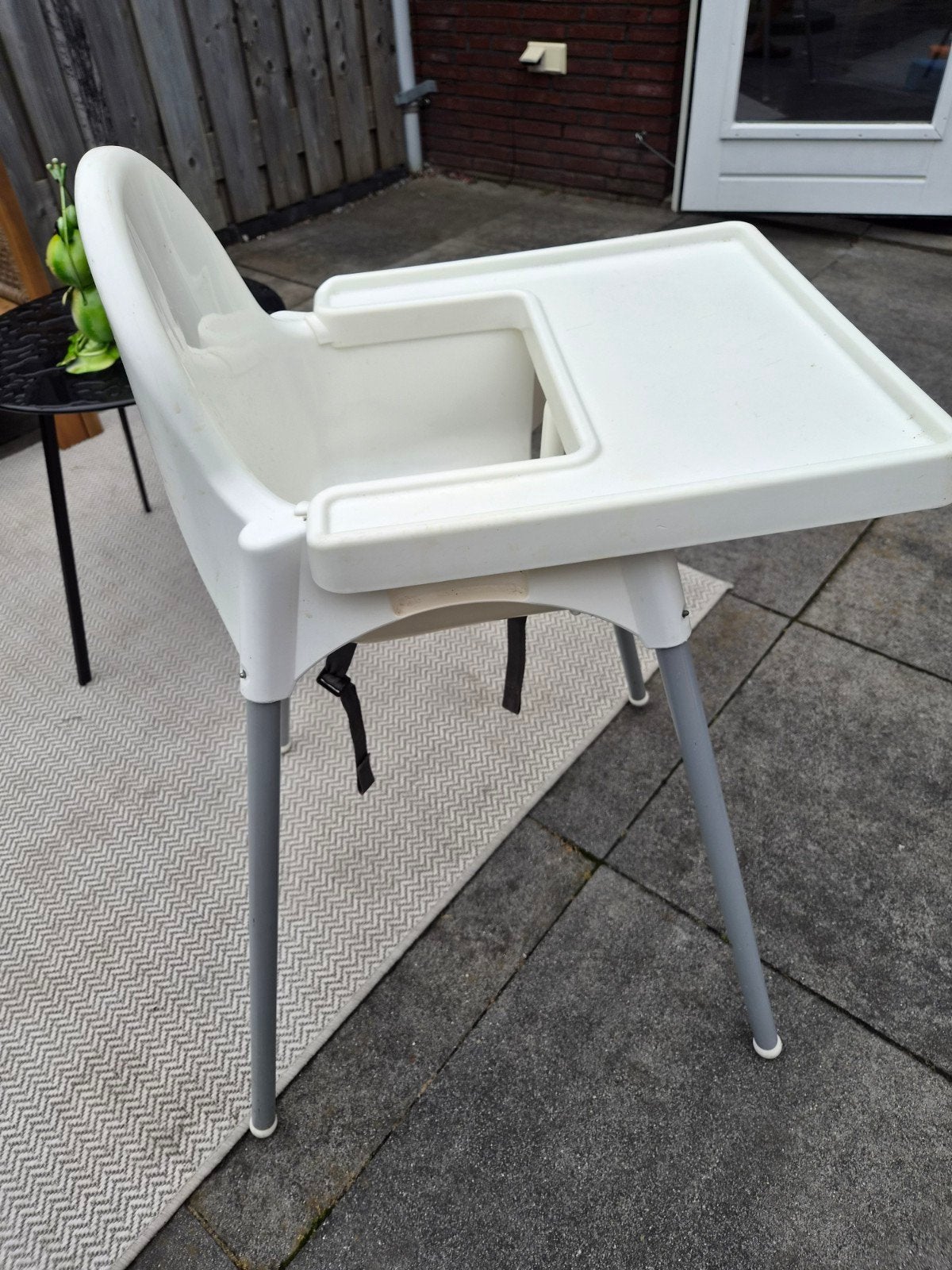 Ikea kinderstoel, gebruikt maar kan zeker nog mee, Ophalen, Gebruikt, Overige typen, Afneembaar eetblad