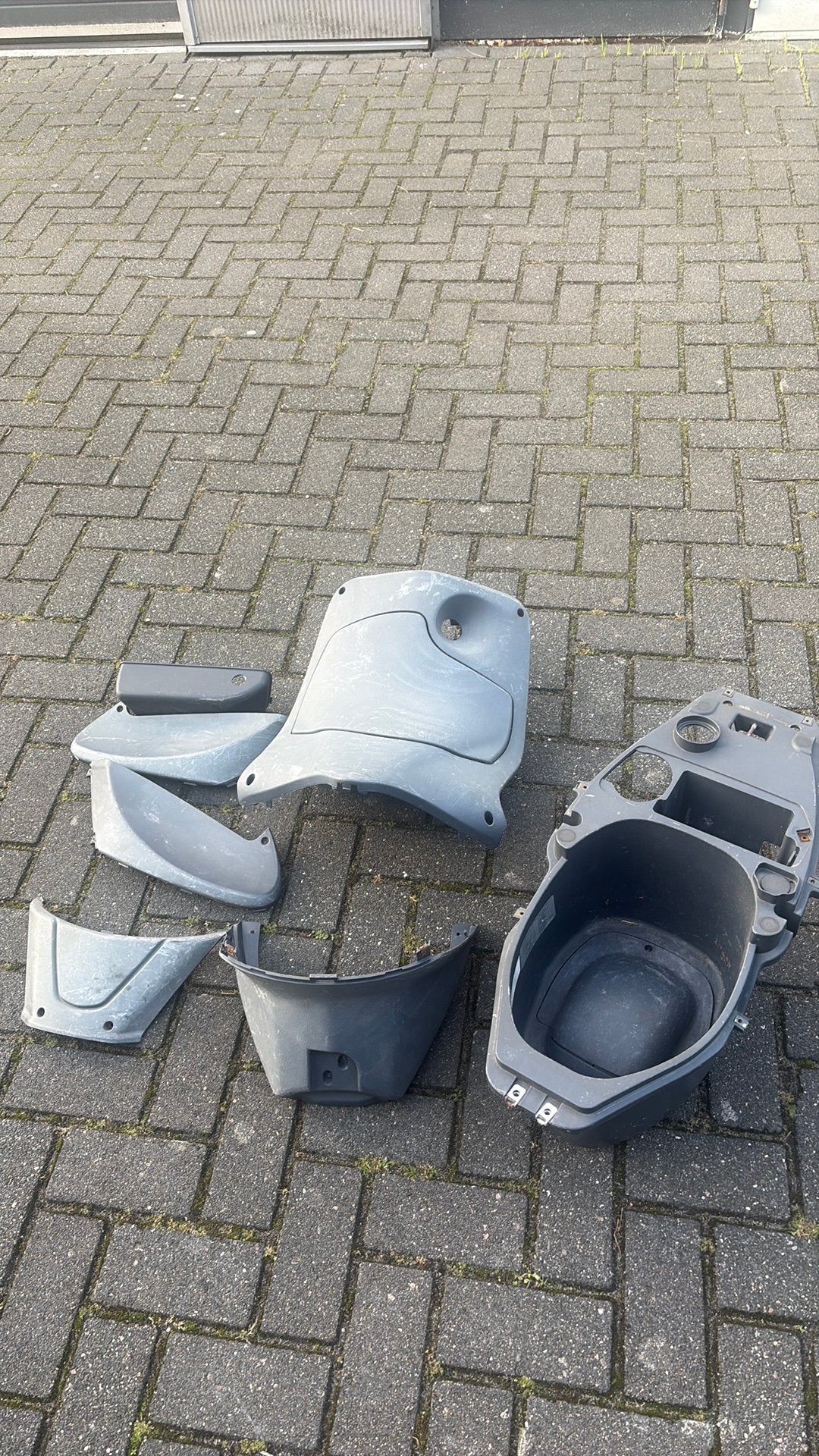 Piaggio fly kappen gratis ophalen, Ophalen