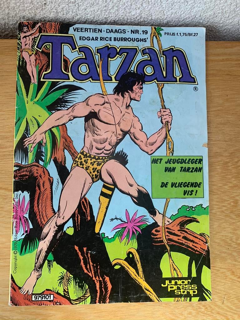 Tarzan: veertiendaagse stripboeken., Ophalen of Verzenden, Zo goed als nieuw