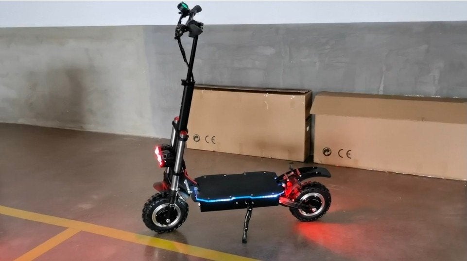 Elektrische Step - 80km/u, 75km Bereik, Opvouwbaar, Fietsen en Brommers, Ophalen of Verzenden, Nieuw, Elektrische step (E-scooter)