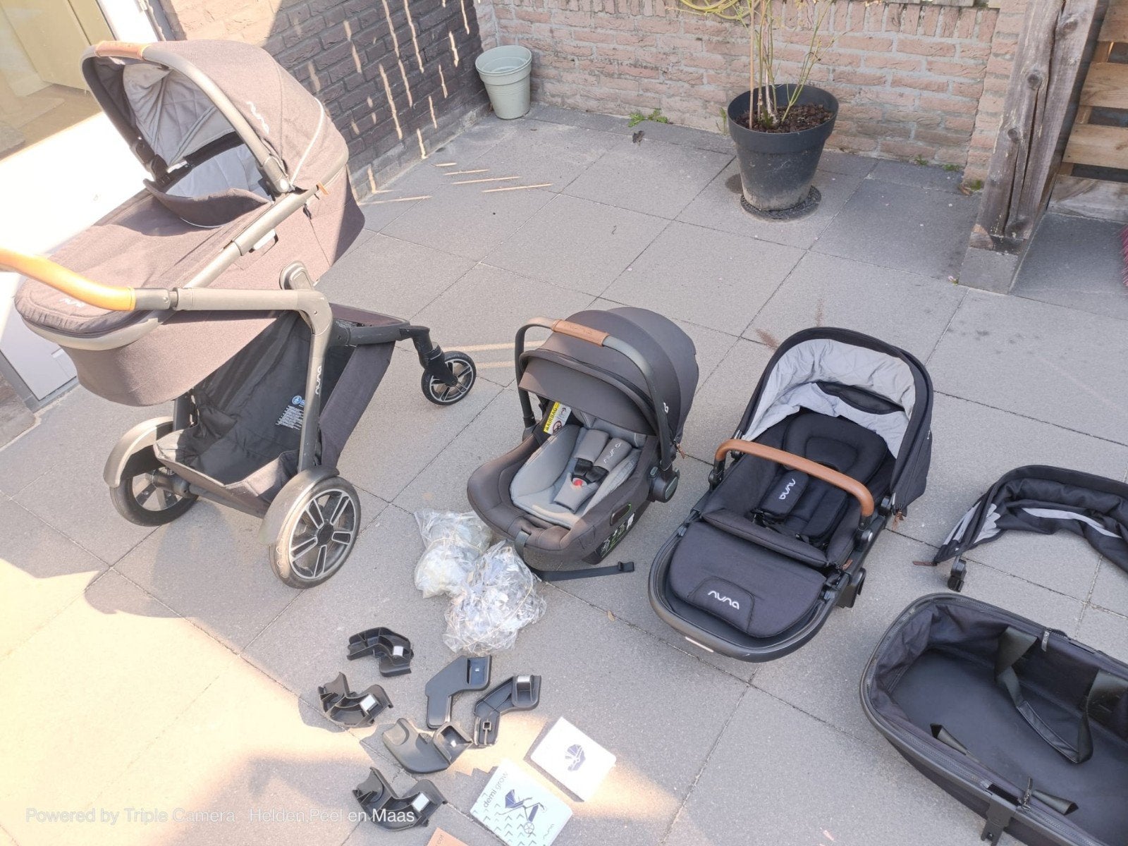 Nuna Demi Grow kinderwagen met autostoeltje en reiswieg, Ophalen, Overige merken, Duowagen