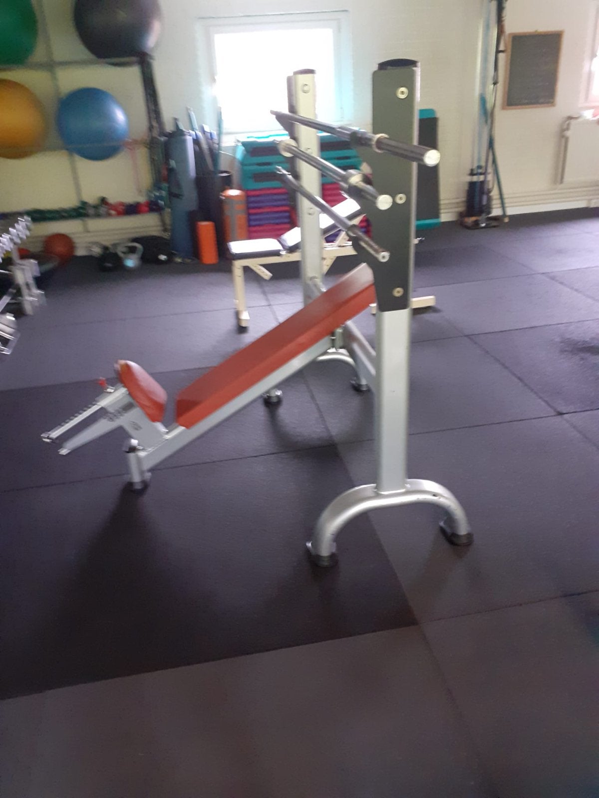 Professionele Chest Press Bankdrukbank - Krachtstation, Ophalen, Gebruikt, Borst, Overige typen