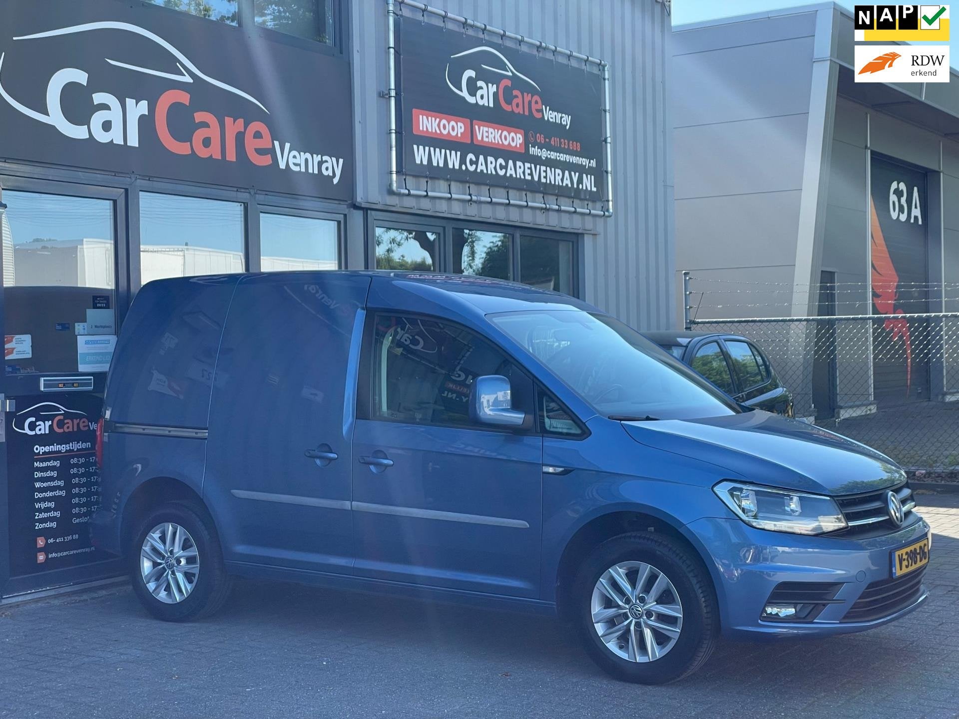 Volkswagen Caddy 2.0 TDI Highline|02-2027|AUTOMAAT|NAV|CRUIS, Stof, Gebruikt, Euro 6, 4 cilinders