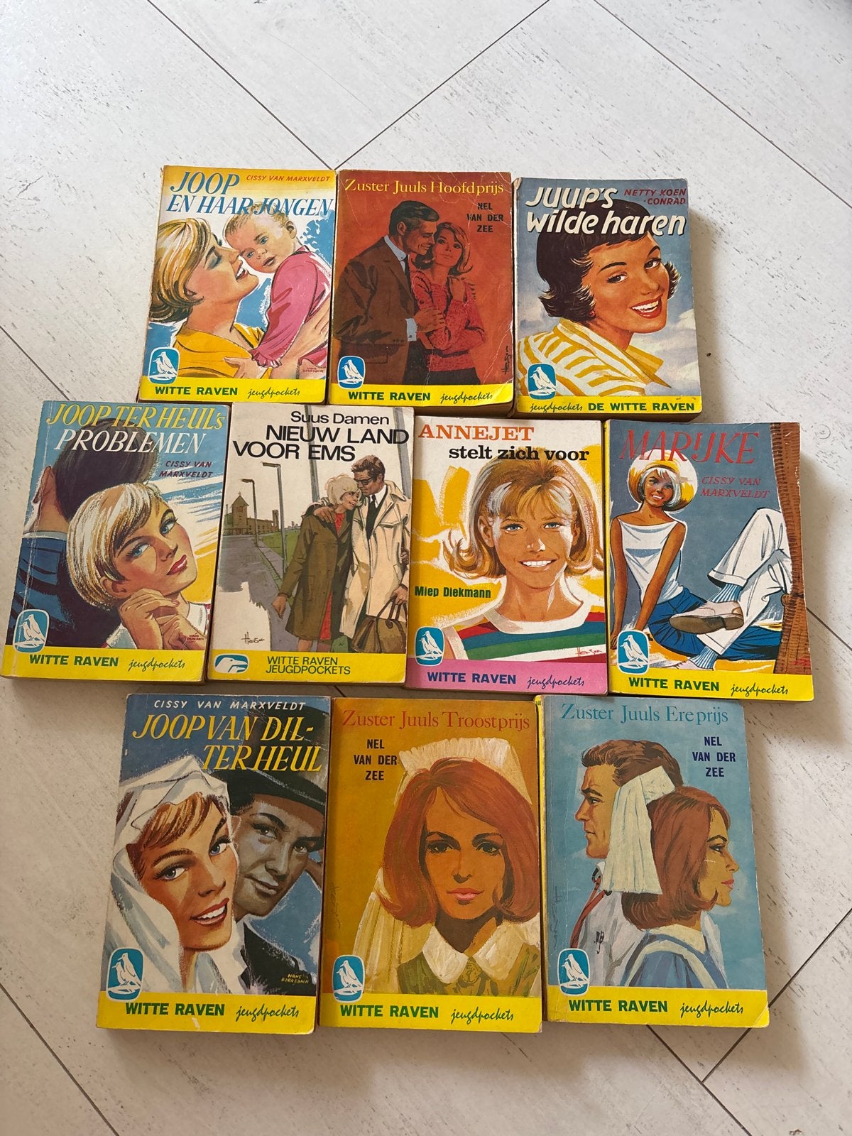 Witte Raven Jeugdpockets - Diverse Titels (Jaren '60-'70), Boeken, Ophalen of Verzenden, Gelezen, Fictie algemeen