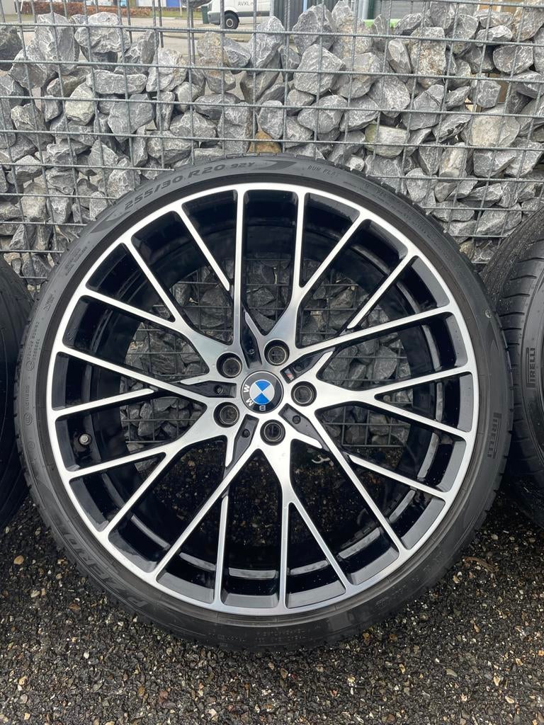 20” BMW G20 G21 3 serie 5x112 M795 sport performance G22, Gebruikt, 255 mm, Banden en Velgen, Ophalen of Verzenden