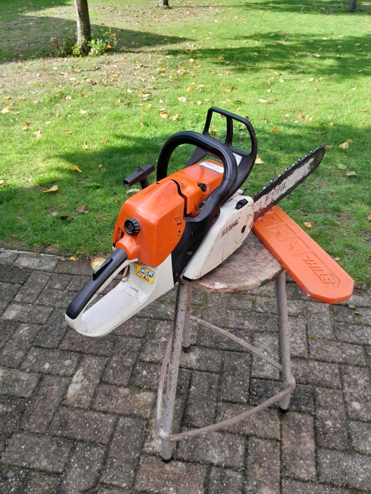 Kettingzaag Stihl, Ophalen, Gebruikt, Stihl