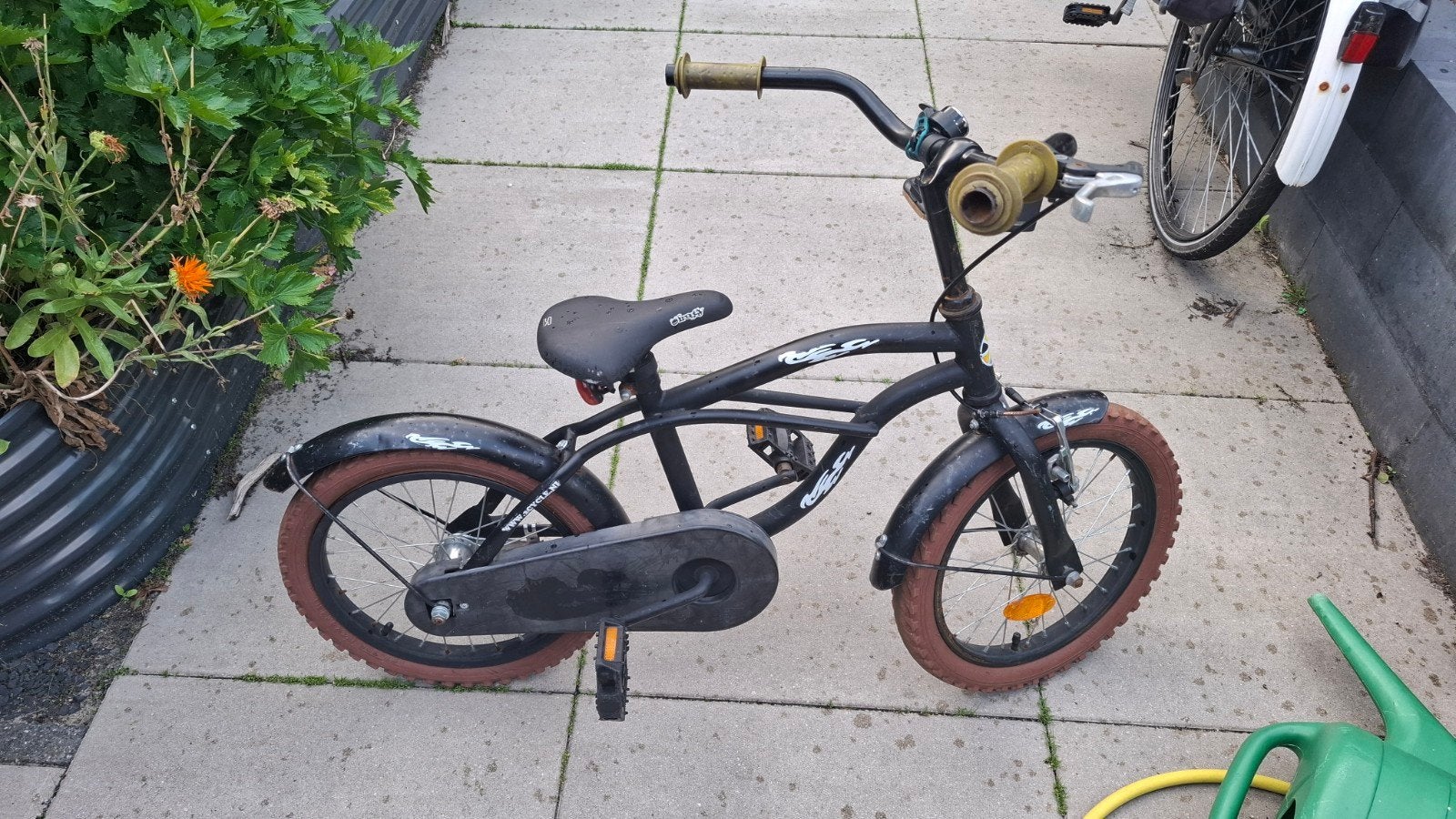 16 inch kinderfiets, Ophalen, Gebruikt, Terugtraprem, 16 tot 20 inch