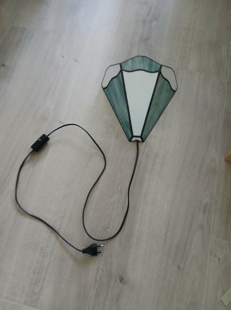Lampenkap, wandlamp, Huis en Inrichting, Lampen | Wandlampen, Ophalen, Gebruikt, E14 (klein), Meerkleurig