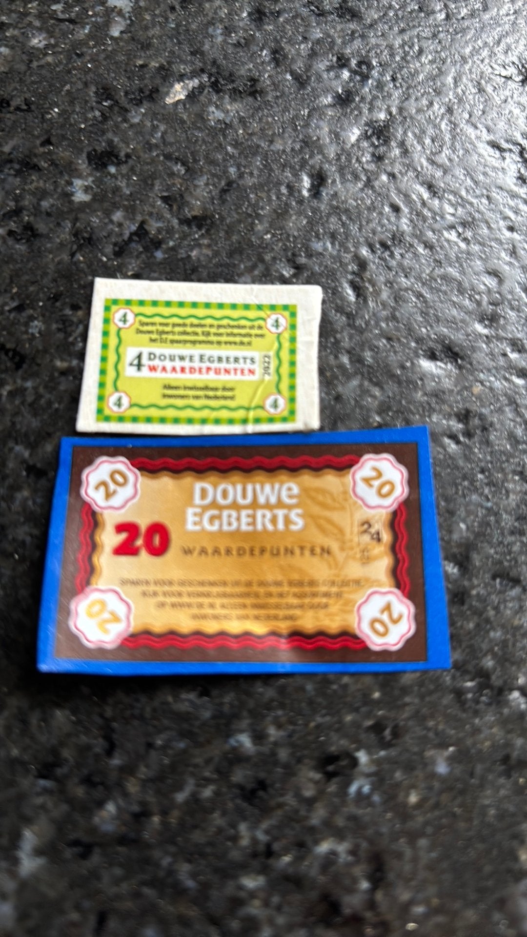19000 DE-punten, Ophalen of Verzenden, Koffie of Thee, Zegels, Bonnen of Punten