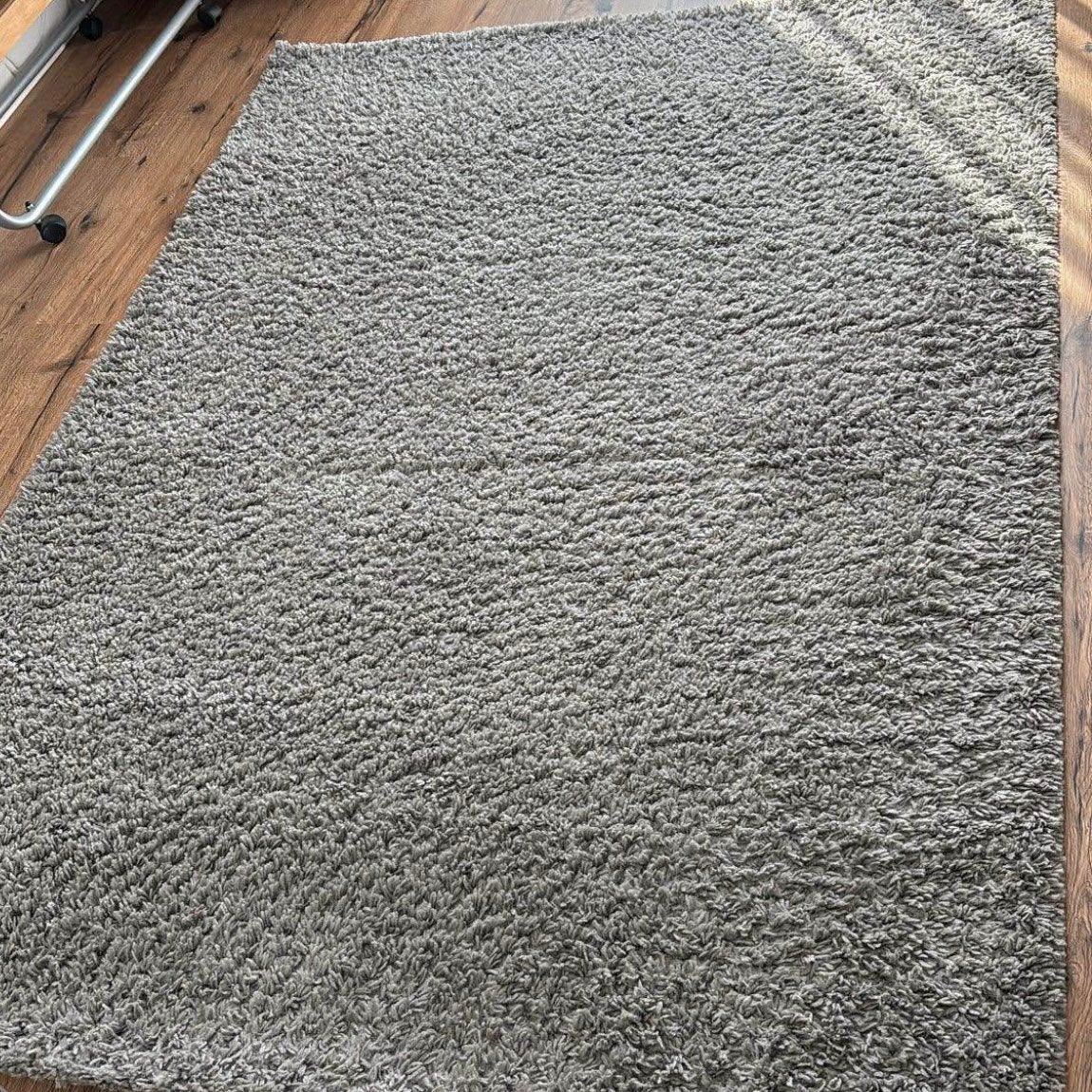 Tapijt grijs, Ophalen, 200 cm of meer, Zo goed als nieuw, Grijs