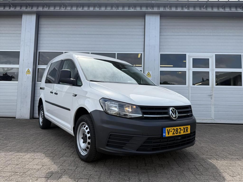 Volkswagen Caddy 2.0 TDI met BMT 4MOTION L1H1, Auto's, Automaat, Stof, 4 cilinders, 150 pk