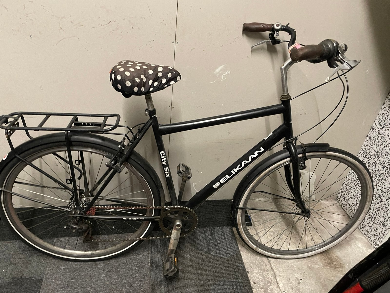 Stadsfiets city bike 8 versnellingen frame 57cm 28 inch, Gebruikt, Versnellingen, 57 tot 61 cm, Ophalen