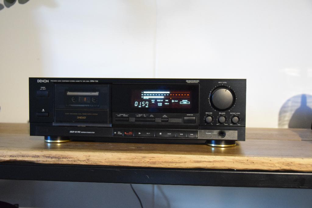 Denon DRM-700, Audio, Tv en Foto, Cassettedecks, Ophalen, Enkel, Denon, Tiptoetsen