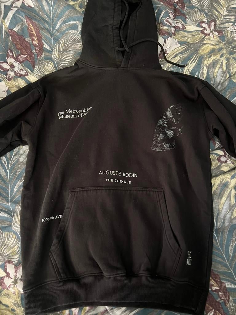 Pull&bear hoodie, Verzenden, Gedragen, Maat 36 (S), Zwart