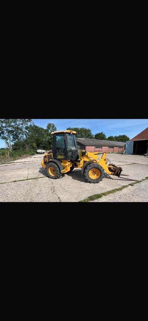 Jcb 407 zx shovel 5 ton met kenteken wiel ladder loader, Ophalen, Overige typen