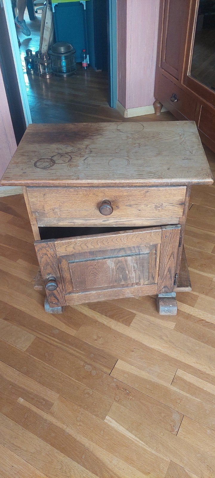 Oud kastje, Huis en Inrichting, Ophalen, Gebruikt, 50 tot 100 cm, 50 tot 100 cm