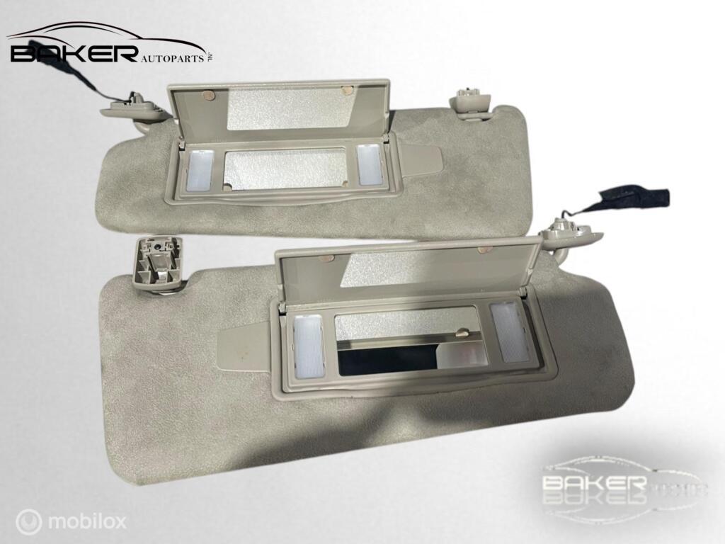 Jaguar XF X250 ('08-'15) Alcantara Zonneklep Set, Auto-onderdelen, Interieur en Bekleding, Gebruikt, Ophalen of Verzenden, Jaguar