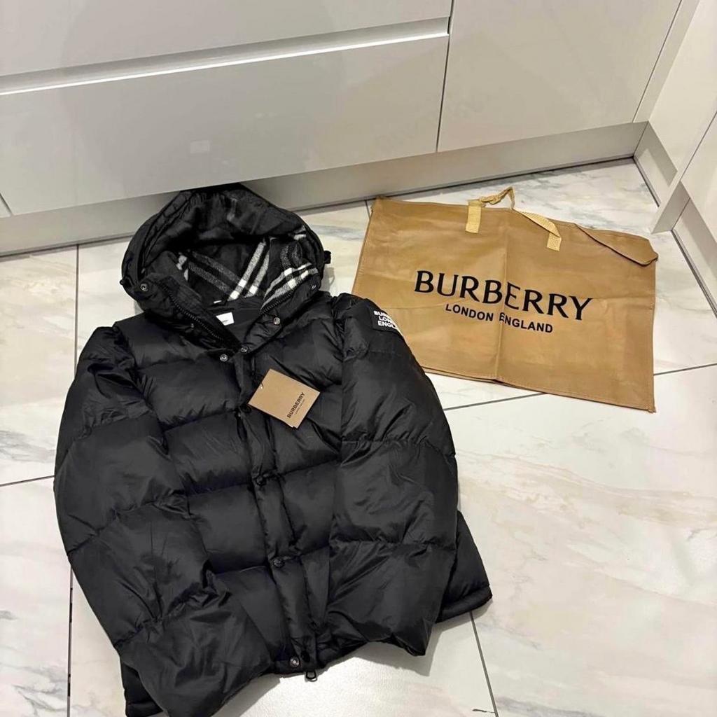 Burberry Puffer Jacket Zwart - Nieuw met kaartjes, Ophalen, Nieuw, Maat 46 (S) of kleiner, Zwart