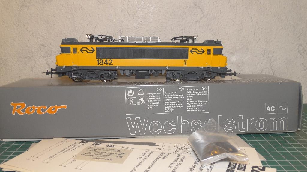 Roco 68671, NS 1842 HO, wisselstroom AC, Hobby en Vrije tijd, Modeltreinen | H0, Wisselstroom, Locomotief, Ophalen of Verzenden