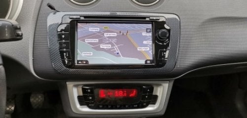 Android 15 Radio Navigatie Seat Ibiza 2011 apple carplay