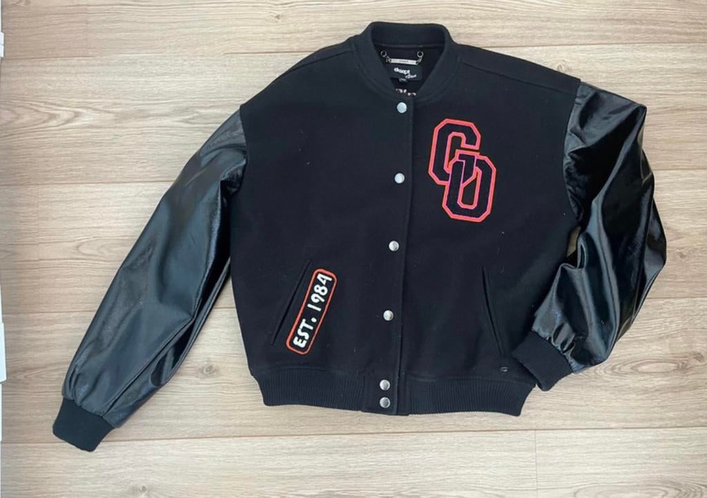 Bomberjack Eksept Shoeby, Ophalen of Verzenden, Zo goed als nieuw, Maat 36 (S), Zwart