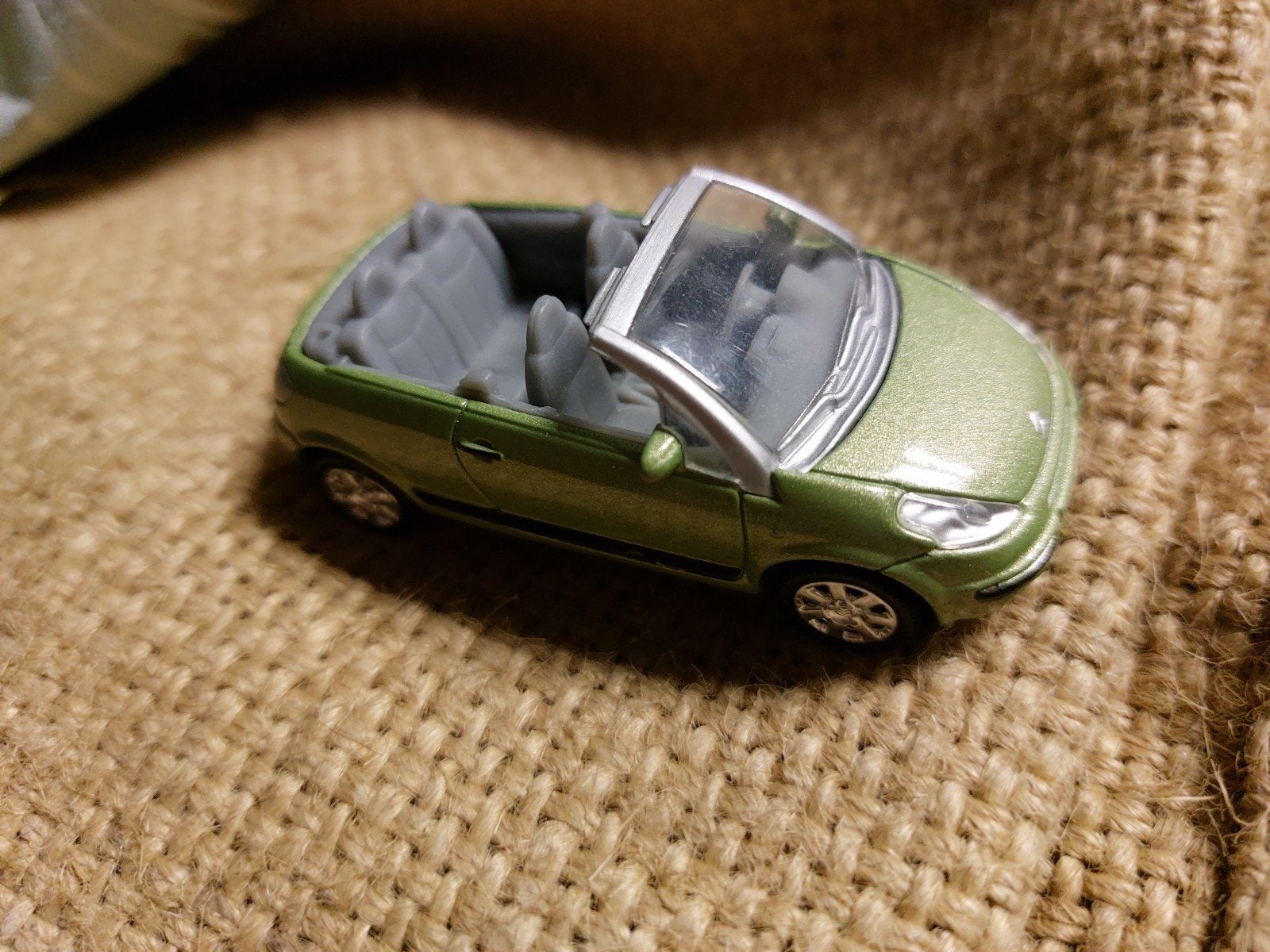 Norev Citroën C3 Pluriel Speelgoedauto - Groen, Ophalen of Verzenden, Gebruikt, Auto