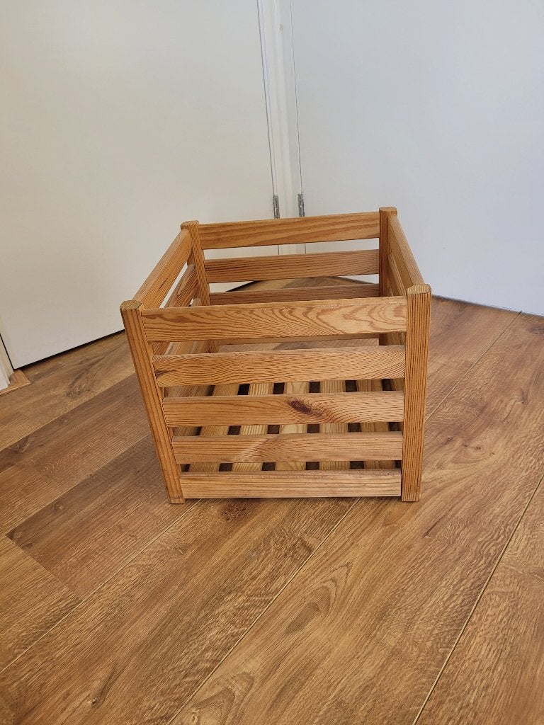 houten krat, Ophalen, Minder dan 50 cm, Minder dan 50 cm, Zo goed als nieuw