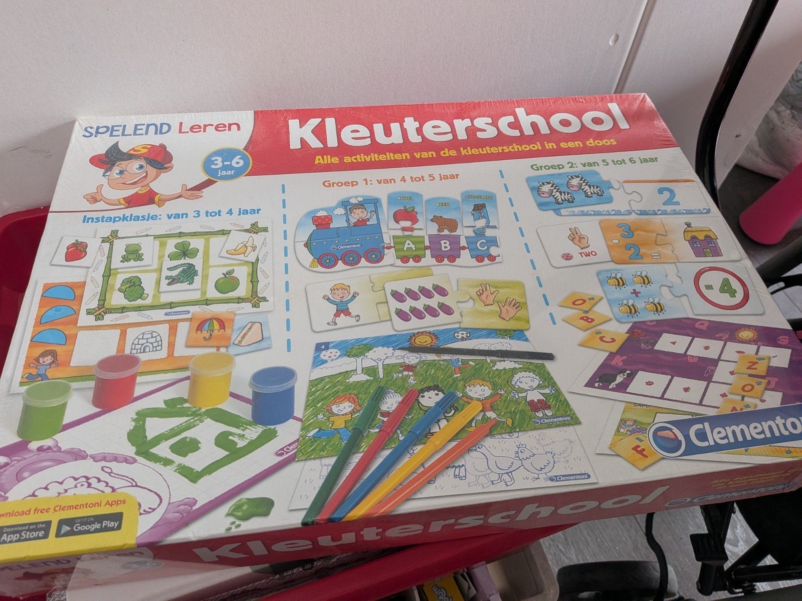 Clementoni Kleuterschool Spelend Leren 3-6 jaar Nieuw, Kinderen en Baby's, Speelgoed | Educatief en Creatief, Ophalen, Nieuw, Knutselen
