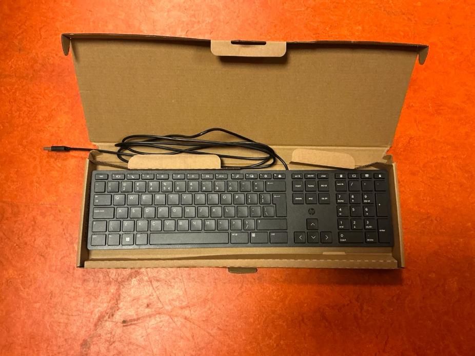 Hp 320k toetsenbord + HP 125 Muis bedraad NIEUW!, Hp, Toetsenbord en muis-set, Nieuw, Ophalen of Verzenden