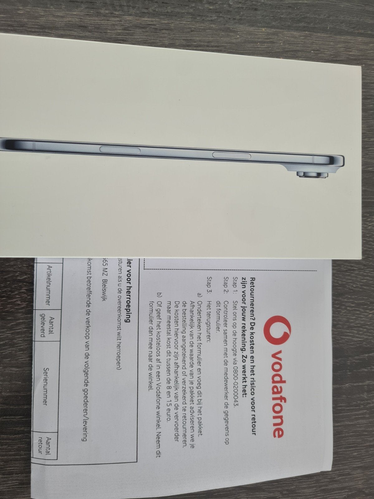 iPhone 17 Air Sky Blue 256 GB Geseald + bon te koop of ruil., Telecommunicatie, Mobiele telefoons | Apple iPhone, 256 GB, Blauw