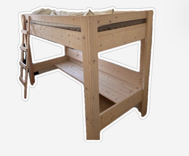 Hoogslaper te koop, Ophalen, Eenpersoons, 210 cm, Minder dan 160 cm