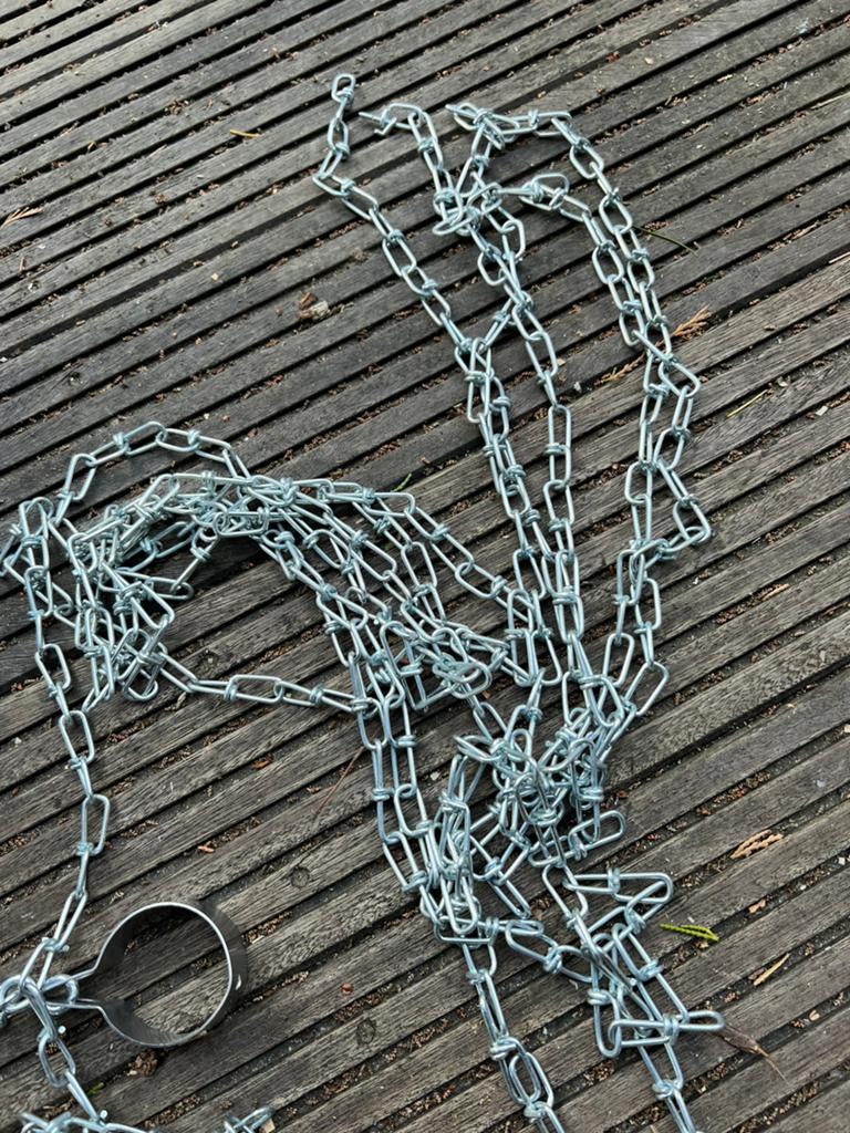 Ketting verzinkt diverse stukken van 5-6 meter lang, Doe-het-zelf en Verbouw, IJzerwaren en Bevestigingsmiddelen, Ophalen of Verzenden