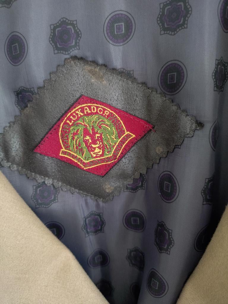 Vintage heren regenjas luxador, Ophalen, Zo goed als nieuw, Regenjas, Heren