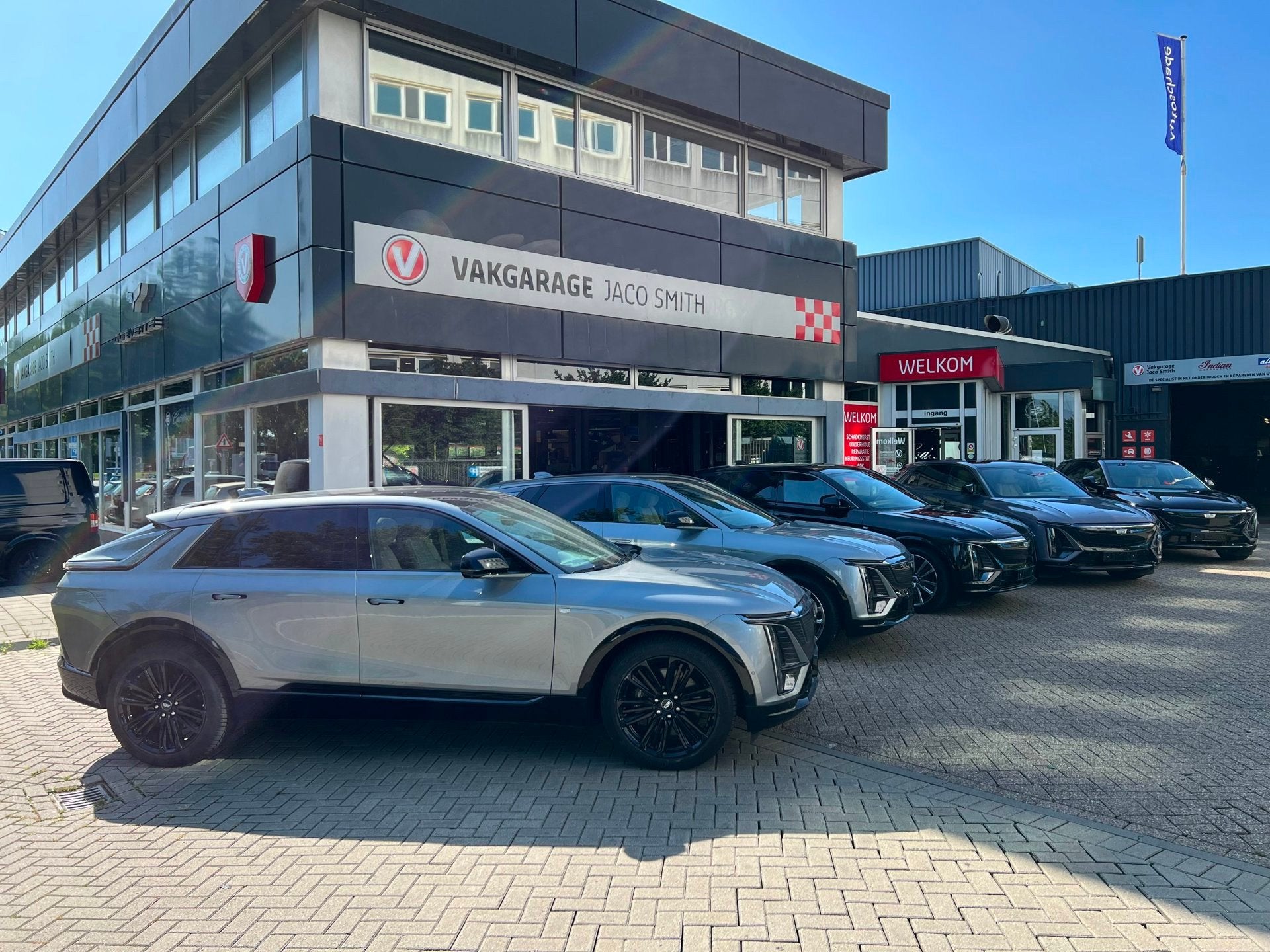 Cadillac LYRIQ 600 E4 Sport, Auto's, Cadillac, Automaat, Gebruikt, Zwart, Leder